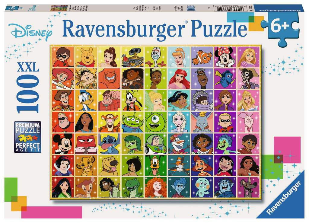 Disney & Pixar Colour Palette XXL – 100 Piece Jigsaw Puzzle (Ravensburger)