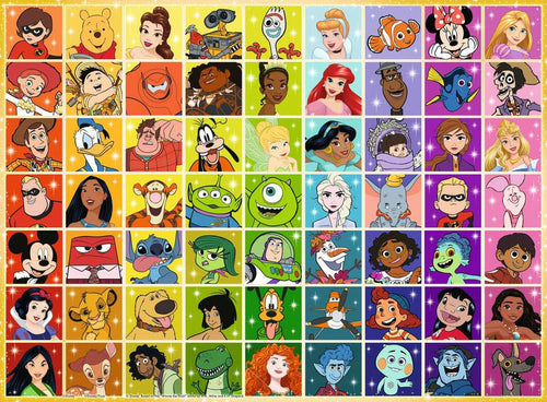 Disney & Pixar Colour Palette XXL – 100 Piece Jigsaw Puzzle (Ravensburger)