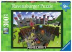 Minecraft Cutaway XXL – 300 Piece Jigsaw Puzzle (Ravensburger)