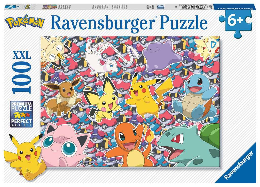 Pokémon Ready to Battle XXL – 100 Piece Jigsaw Puzzle (Ravensburger)