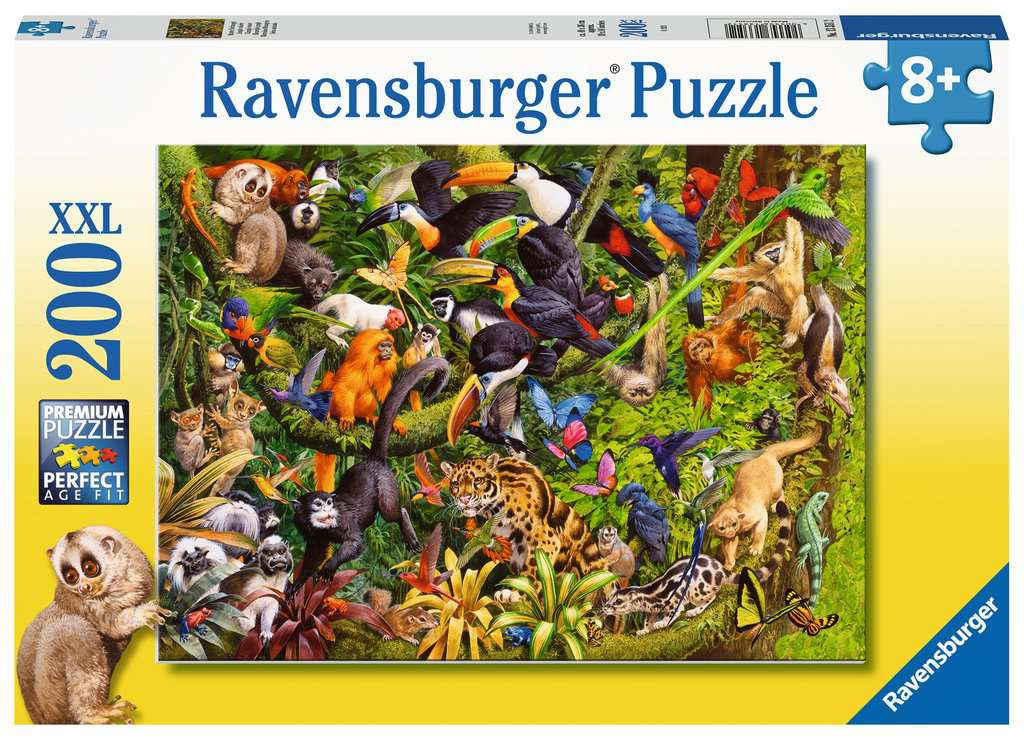 Marvellous Menagerie XXL – 200 Piece Jigsaw Puzzle (Ravensburger)