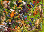 Marvellous Menagerie XXL – 200 Piece Jigsaw Puzzle (Ravensburger)
