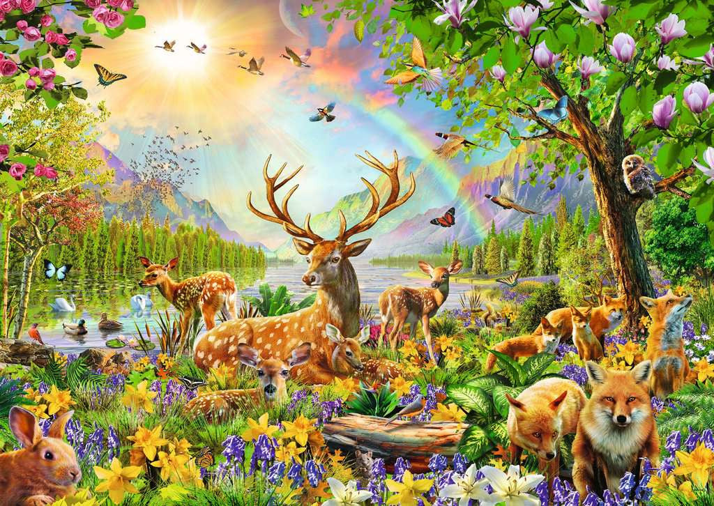 Wonderful Wilderness XXL – 200 Piece Jigsaw Puzzle (Ravensburger)