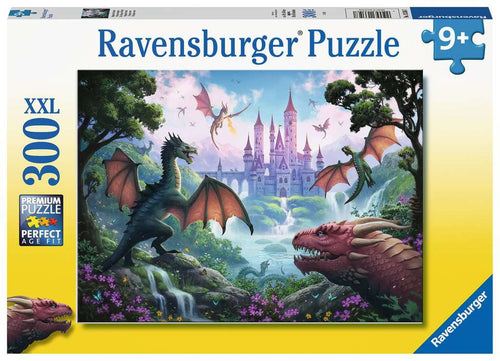 The Dragons Wrath XXL – 300 Piece Jigsaw Puzzle (Ravensburger) - Completed Puzzle