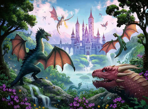 The Dragons Wrath XXL – 300 Piece Jigsaw Puzzle (Ravensburger)