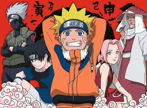 Naruto's Adventures – 300 Piece XXL Jigsaw Puzzle (Ravensburger)