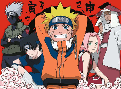 Naruto's Adventures – 300 Piece XXL Jigsaw Puzzle (Ravensburger)