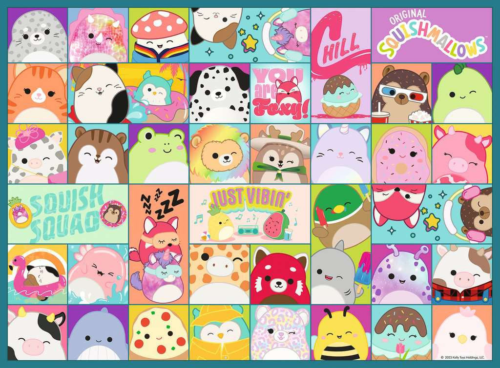 Squishmallows XXL – 100 Piece Jigsaw Puzzle (Ravensburger)