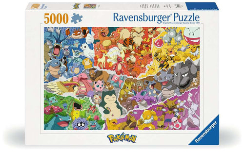Pokémon – 5000 Piece Jigsaw Puzzle (Ravensburger) - Completed Puzzle