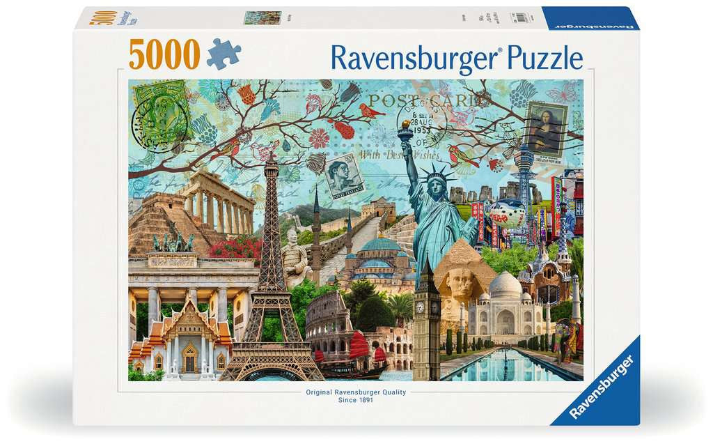 Big City Collage – 5000 Piece Jigsaw Puzzle (Ravensburger)