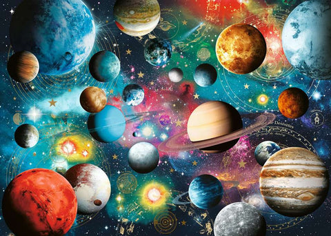 Artwork: Planetarium – 500 XL Piece Jigsaw Puzzle (Ravensburger)
