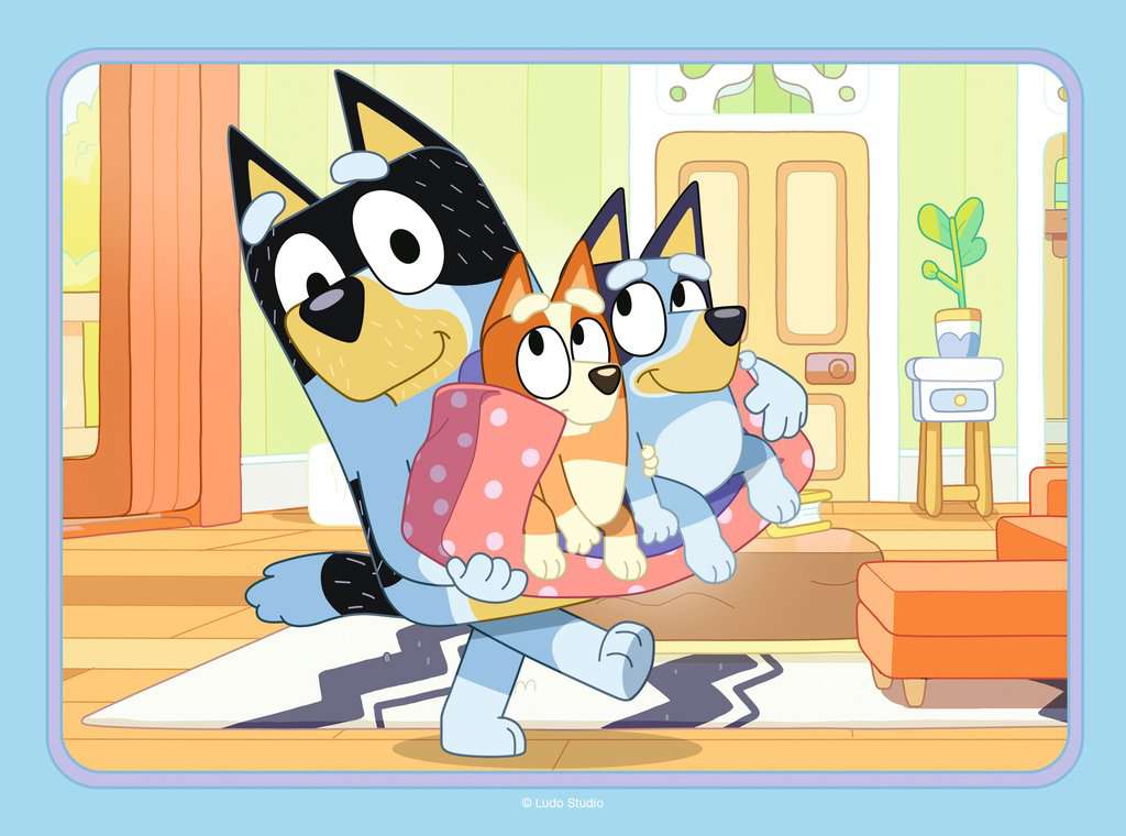 Bluey 4 in a Box - 12, 16, 20 & 24 Piece Jigsaw Puzzle (Ravensburger) - Image 2