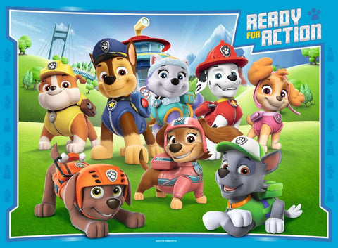 Artwork: PAW Patrol Heroes Unleashed! - 16 Piece My First Floor Puzzle (Ravensburger)