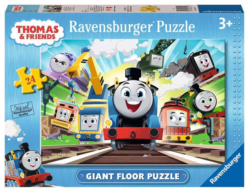 Thomas & Friends Giant Floor Puzzle - 24 Piece Jigsaw Puzzle (Ravensburger) - Completed Puzzle