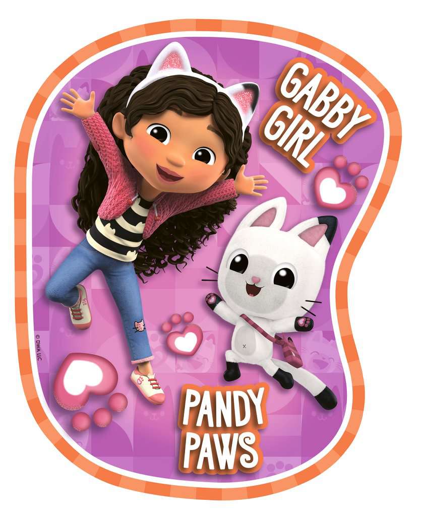 Gabby's Dollhouse 4 Large Shaped Puzzles - 10, 12, 14 & 16 Pieces (Ravensburger)