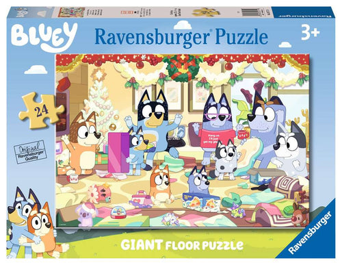 Bluey Giant Floor Puzzle - 24 Piece Jigsaw Puzzle (Ravensburger) - Completed Puzzle