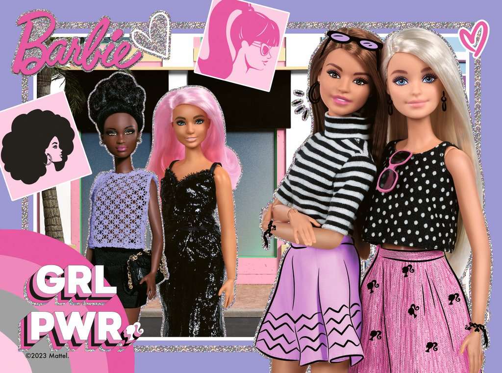 Barbie 4 in a Box - 12, 16, 20 & 24 Piece Jigsaw Puzzles (Ravensburger)