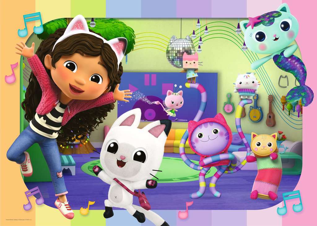 Gabby's Dollhouse Giant Floor Puzzle - 60 Piece Jigsaw Puzzle (Ravensburger)