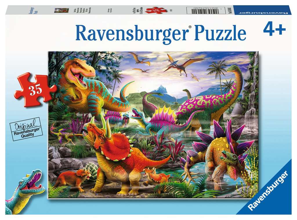 Ravensburger Dinosaurs - 35 Piece Jigsaw Puzzle (Ravensburger)