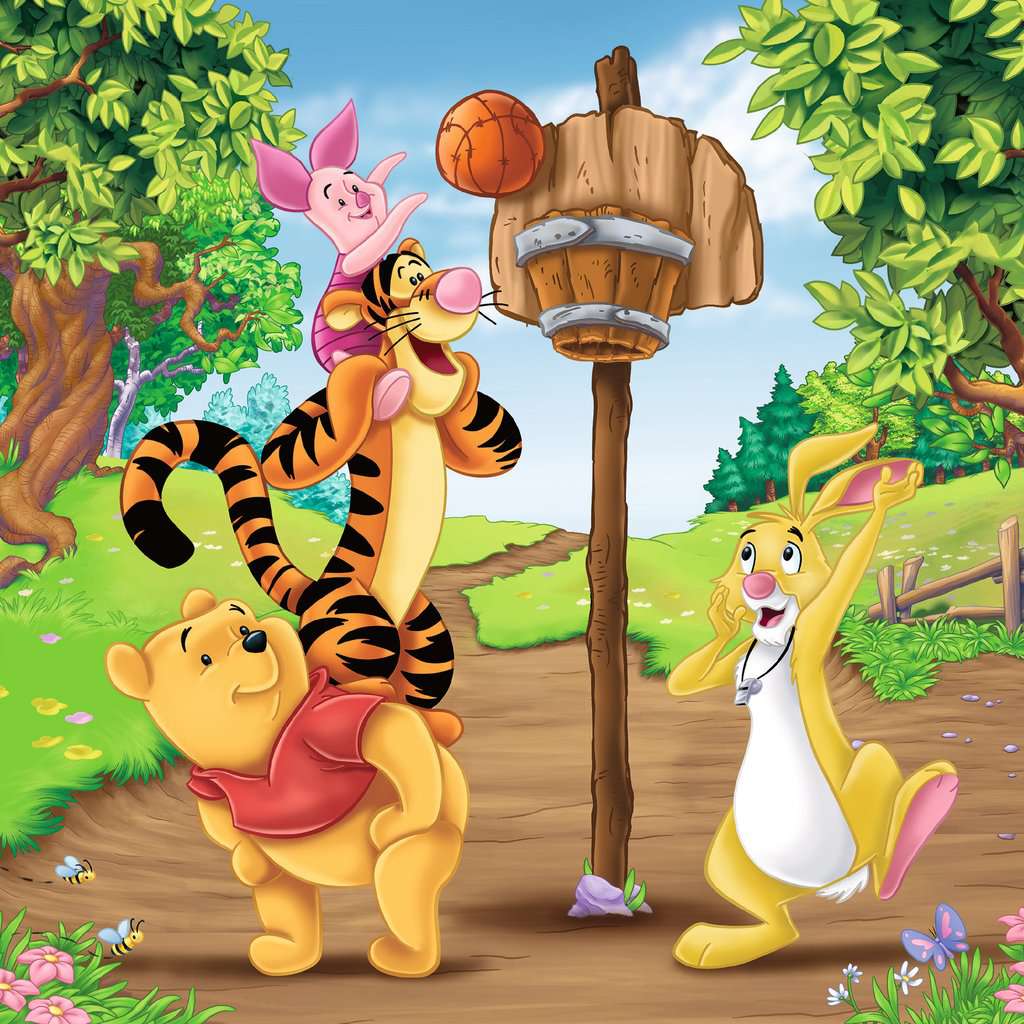 Disney Winnie the Pooh 3x49 Piece Jigsaw Puzzle (Ravensburger)