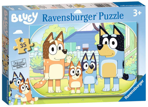 Bluey Family Fun - 35 Piece Jigsaw Puzzle (Ravensburger) - Completed Puzzle