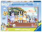 Bluey Family Fun - 24 Piece Giant Floor Puzzle (Ravensburger) - Completed Puzzle