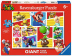 Super Mario Characters - 125 Piece Giant Floor Jigsaw Puzzle (Ravensburger)
