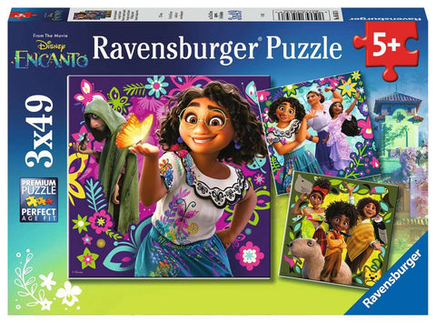 Disney Encanto - The Magic Awaits! - 3x49 Piece Jigsaw Puzzle (Ravensburger)