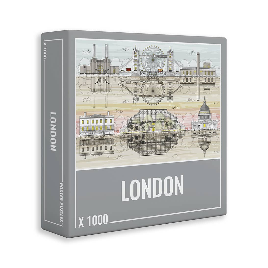 London – 1000 Piece Jigsaw Puzzle (Cloudberries)
