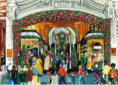 Artwork: Baubles at Burlington Arcade – 1000 Piece Jigsaw Puzzle (Gibsons)