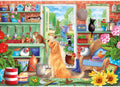 Artwork: The Potting Bench – 1000 Piece Jigsaw Puzzle (Gibsons)