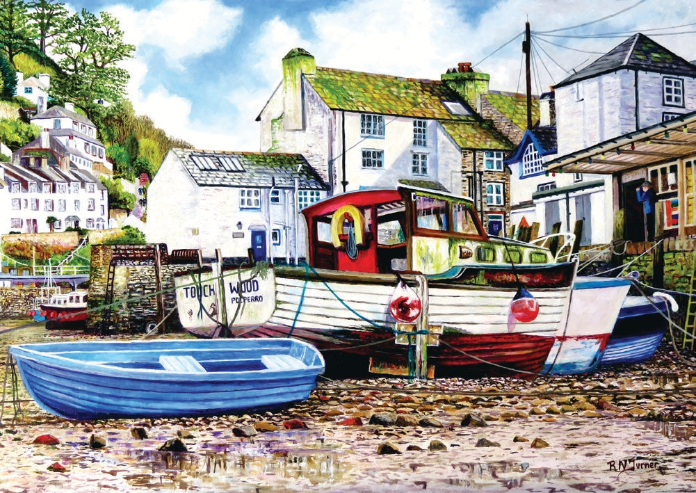 Artwork: Polperro – 1000 Piece Jigsaw Puzzle (House of Puzzles)