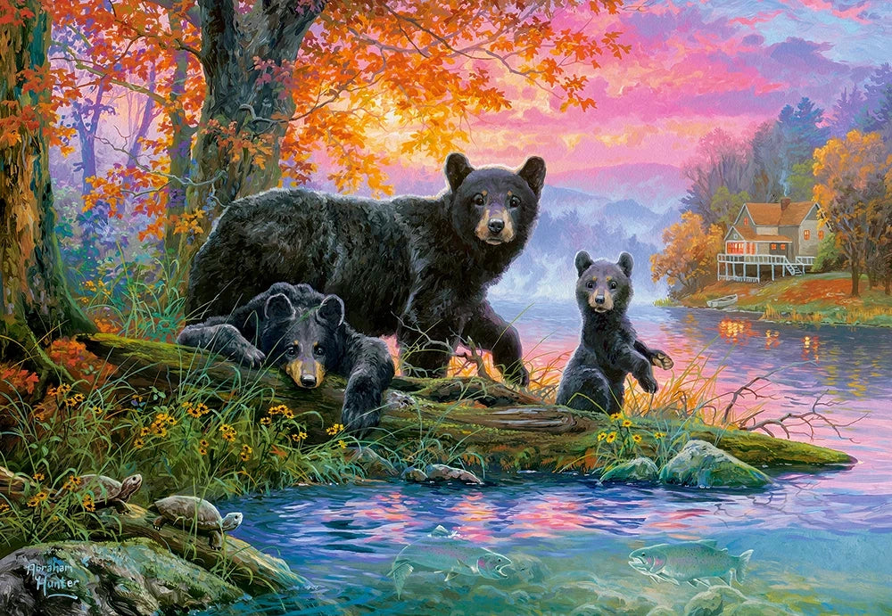 Artwork: Fishing Spot – 1000 Piece Jigsaw Puzzle (Castorland)