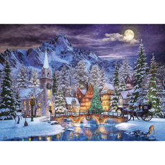 Christmas Atmosphere by Dominic Davison - 1000 Piece Jigsaw Puzzle (Trefl)