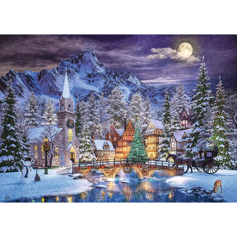 Christmas Atmosphere by Dominic Davison - 1000 Piece Jigsaw Puzzle (Trefl)