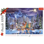 Christmas Atmosphere by Dominic Davison - 1000 Piece Jigsaw Puzzle (Trefl) - Completed Puzzle