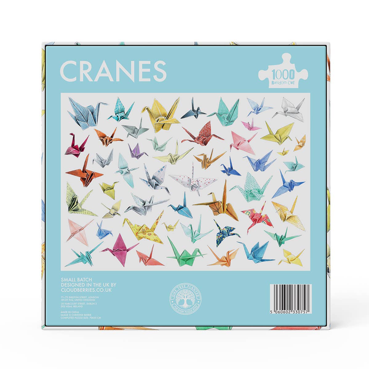Cranes – 1000 Piece Jigsaw Puzzle (Cloudberries)