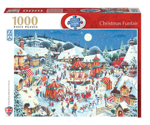 Christmas Funfair - 1000 Piece Jigsaw Puzzle (FX Schmid)
