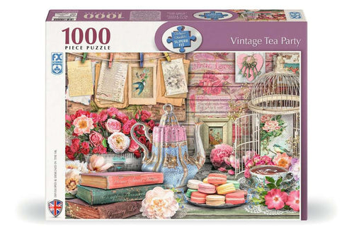 Vintage Tea Party - 1000 Piece Jigsaw Puzzle (FX Schmid - Ravensburger)