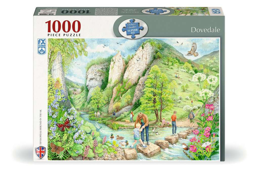 Dovedale - 1000 Piece Jigsaw Puzzle (FX Schmid - Ravensburger)