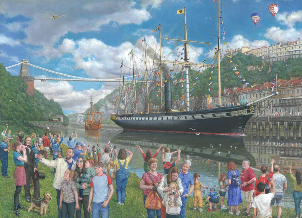 Artwork: An Imagined Odyssey – 1000 Piece Jigsaw Puzzle (Gibsons)