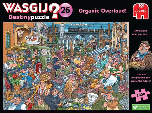 Wasgij Destiny 26 - Organic Overload - 1000 Piece Jigsaw Puzzle