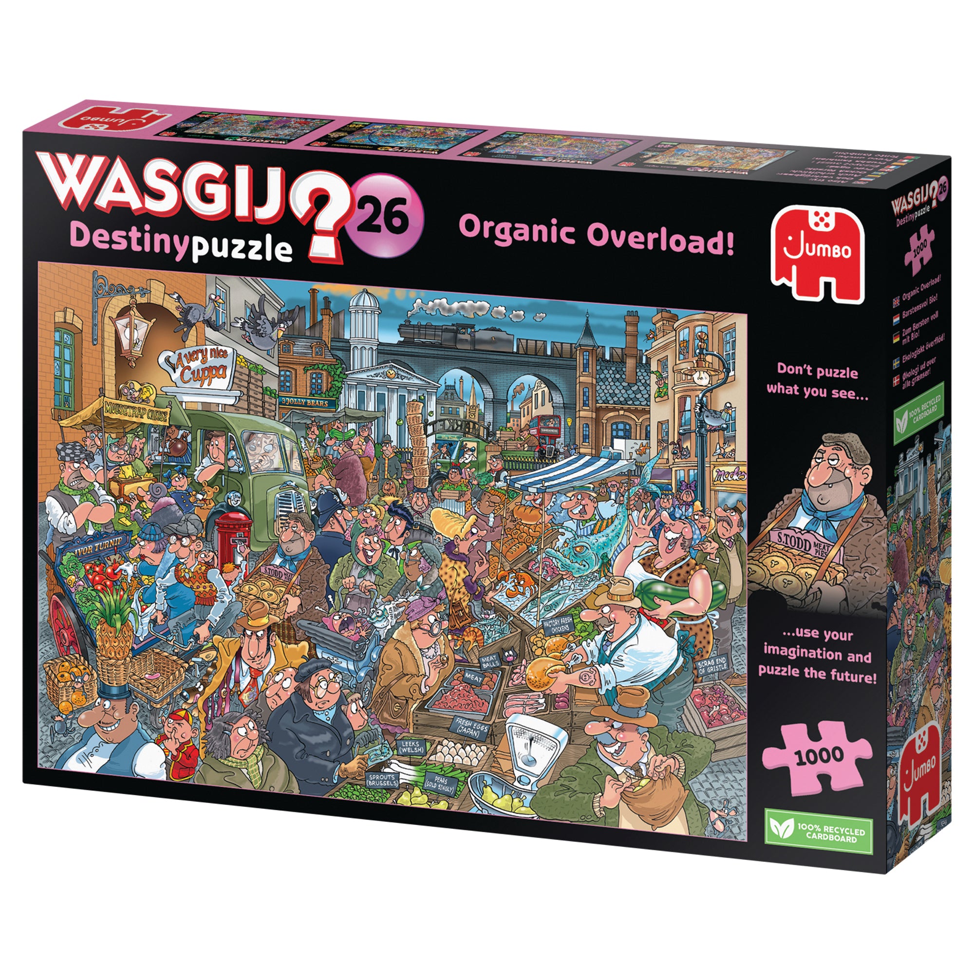 Wasgij Destiny 26: Organic Overload – 1000 Piece Jigsaw Puzzle (Wasgij)