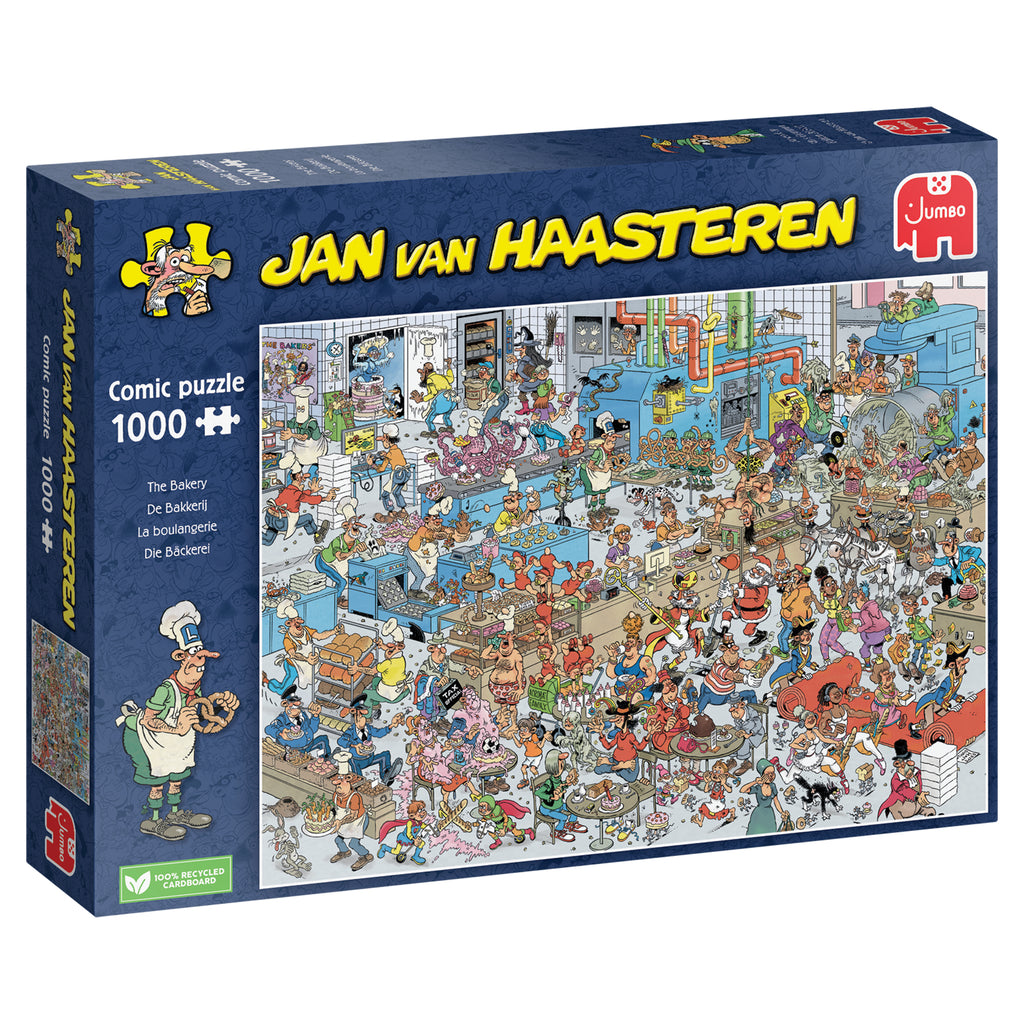 The Bakery by Jan Van Haasteren – 1000 Piece Jigsaw Puzzle (Jan Van Haasteren)