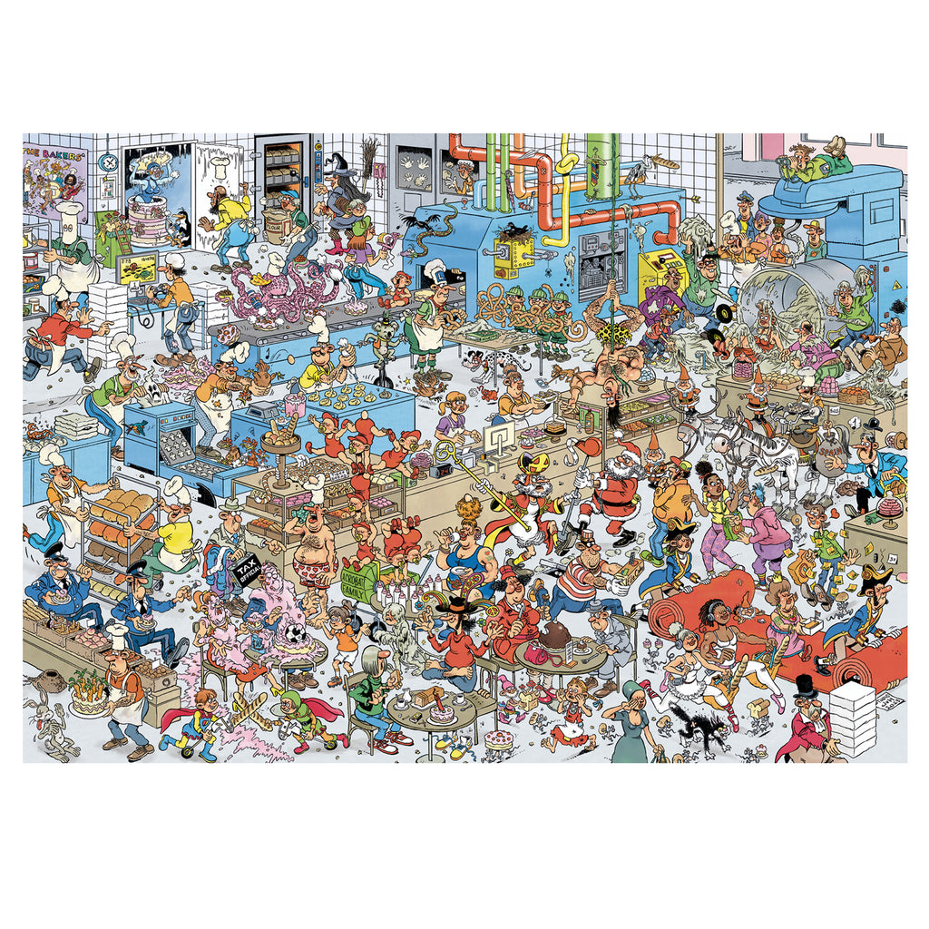 The Bakery by Jan Van Haasteren – 1000 Piece Jigsaw Puzzle (Jan Van Haasteren)