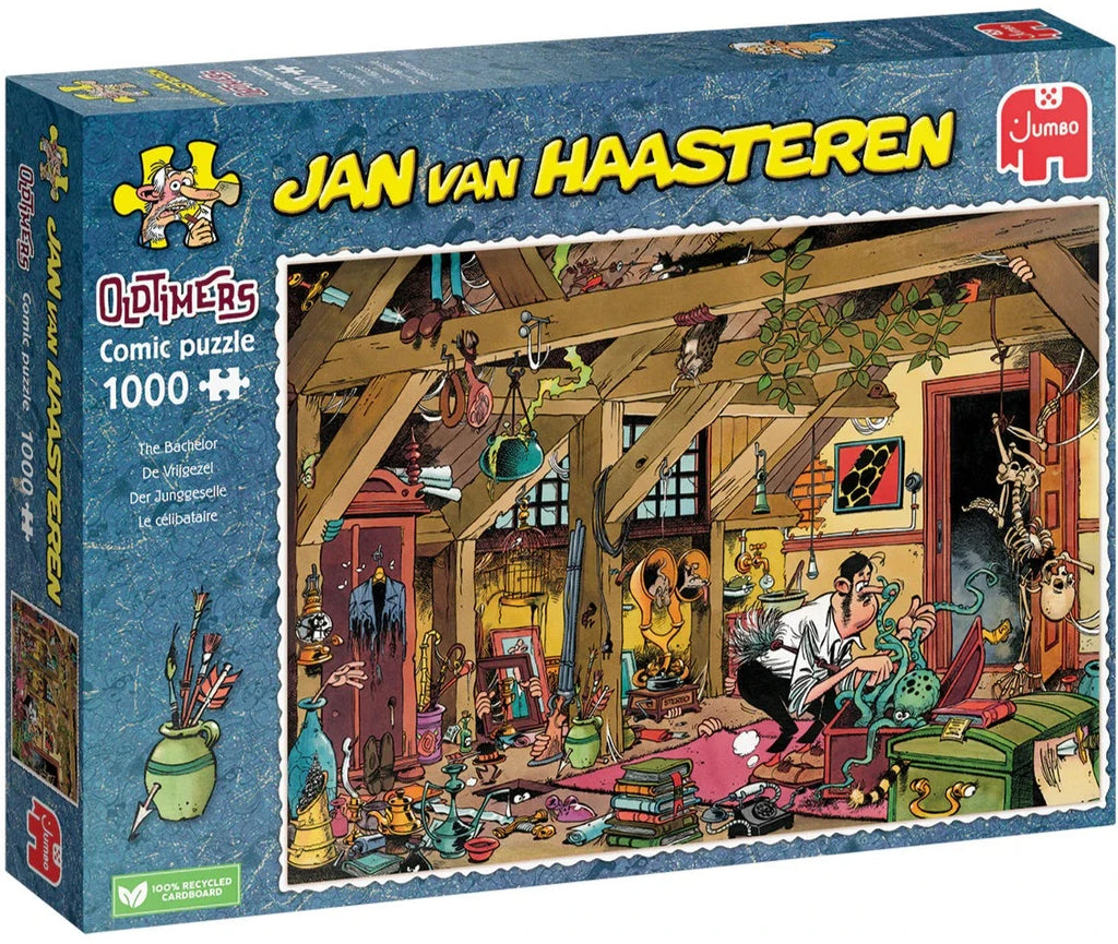 Oldtimers: The Batchelor – 1000 Piece Jigsaw Puzzle (Jan Van Haasteren)