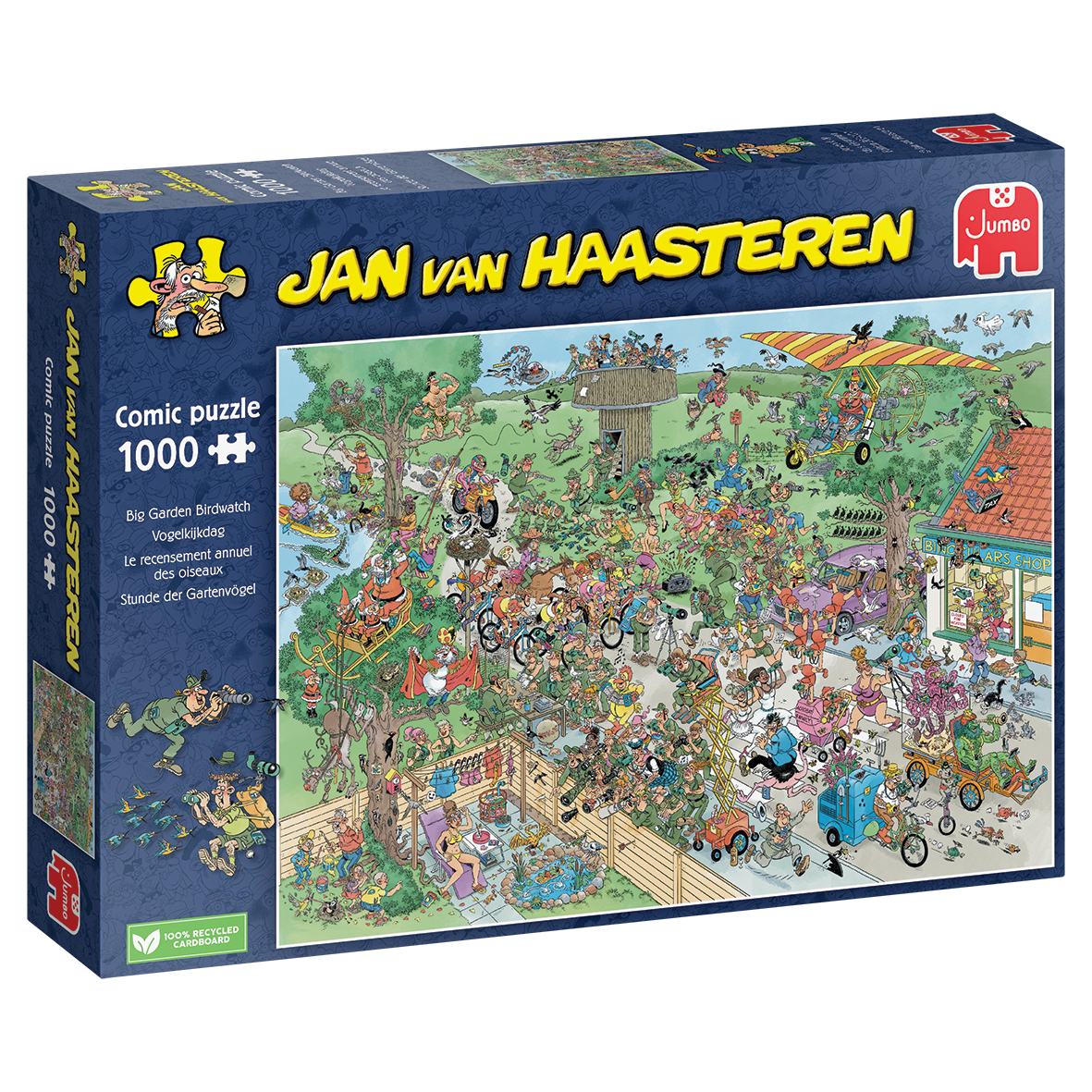 Big Day Birding by Jan Van Haasteren – 1000 Piece Jigsaw Puzzle (Jan Van Haasteren)