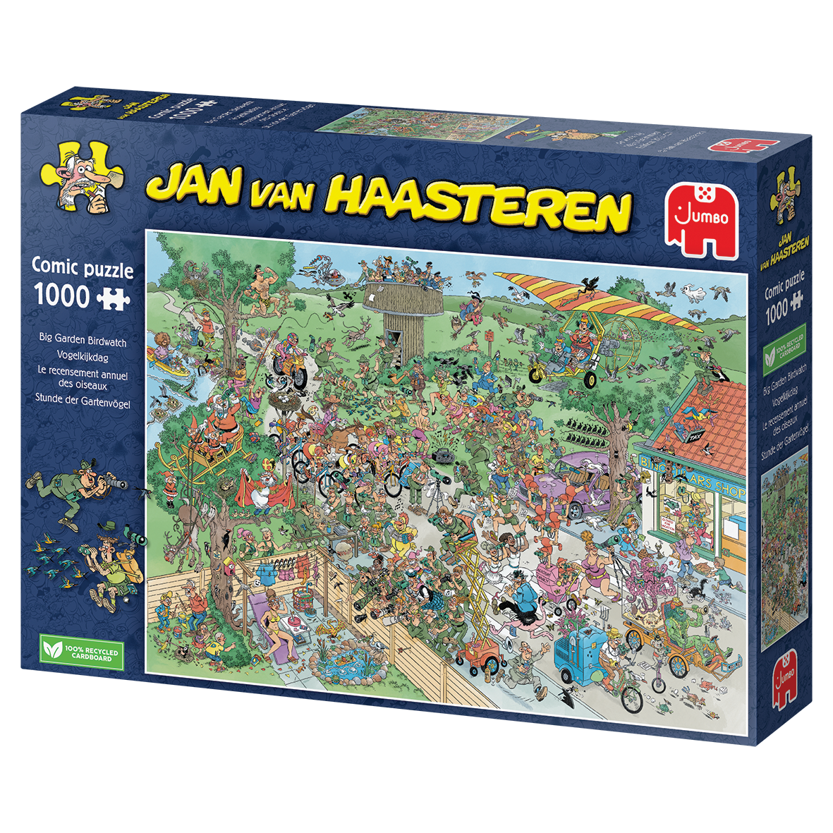 Jan Van Haasteren - Big Day Birding - 1000 Piece Jigsaw Puzzle