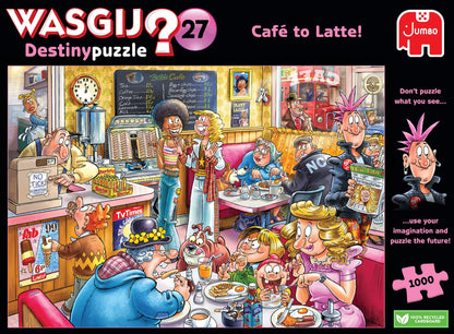 Wasgij Destiny 27 - Café to Latte - 1000 Piece Jigsaw Puzzle