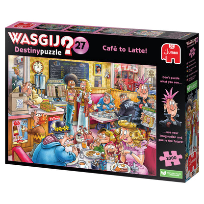 Wasgij Destiny 27 - Café to Latte - 1000 Piece Jigsaw Puzzle